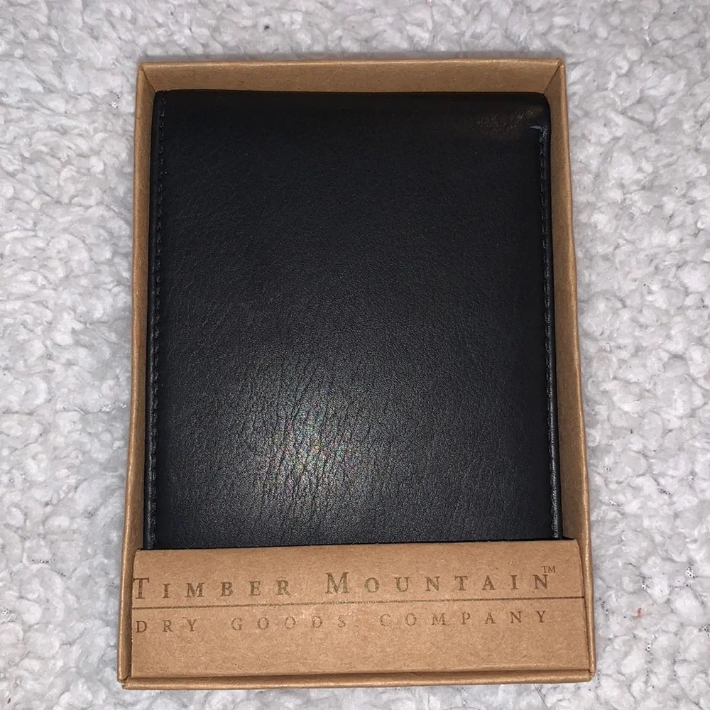 Timber Mountain Genuine Leather Wallet